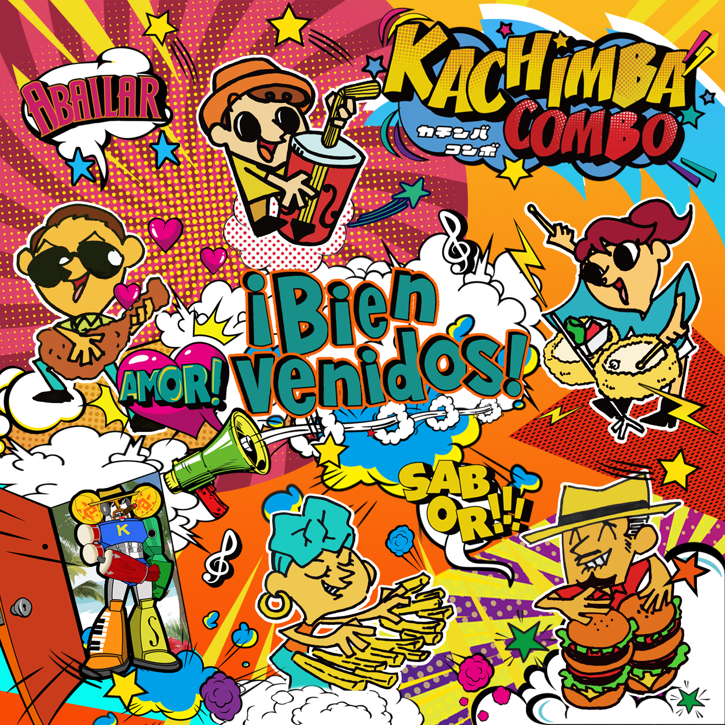 KACHIMBA COMBO   Album｢¡Bienvenidos!｣(Hacha-gamaku)